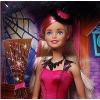 imageBarbie Fashionistas Doll 121 with Brown Hair ampamp Prosthetic Leg Wearing Blue Sweater Dress ampamp Accessories Including Shoes ampamp Hoop EarringsBrowna