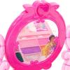imageBarbie  Townley Girl Cosmetic Vanity Compact Makeup Set with Light ampamp Builtin Music Includes Lip Gloss Shimmer Compact ampamp Brushes for Kids Girls Ages 3 Perfect for Parties Sleepovers ampamp Makeovers