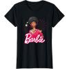 imageBarbie  1980s Black Barbie and Logo TShirtBlack