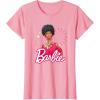 imageBarbie  1980s Black Barbie and Logo TShirtPink