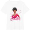 imageBarbie  1980s Black Barbie and Logo TShirtWhite