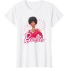 imageBarbie  1980s Black Barbie and Logo TShirtWhite