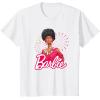 imageBarbie  1980s Black Barbie and Logo TShirtWhite