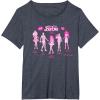 imageBarbie  California Dream Barbie ampamp Friends TShirtHeather Blue