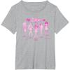 imageBarbie  California Dream Barbie ampamp Friends TShirtHeather Grey