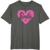 imageBarbie Gemstone Heart TShirtAsphalt Grey