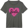 imageBarbie Gemstone Heart TShirtAsphalt Grey