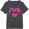 imageBarbie Gemstone Heart TShirtDark Heather Grey