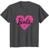 imageBarbie Gemstone Heart TShirtDark Heather Grey