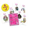 imageBarbie Sticker Book Treasury  Activity Books for kids 350 reusable stickers 96 pages of fun