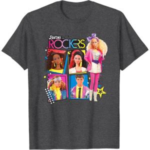imageBarbie  Barbie and the Rockers TShirtDark Heather Grey