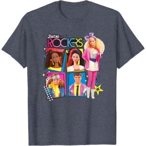 imageBarbie  Barbie and the Rockers TShirtHeather Blue