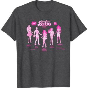 imageBarbie  California Dream Barbie ampamp Friends TShirtDark Heather Grey