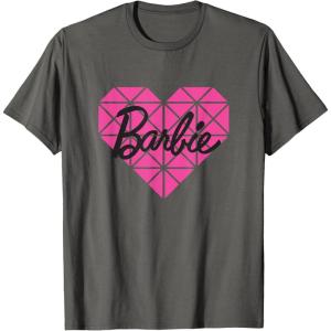 imageBarbie Gemstone Heart TShirtAsphalt Grey
