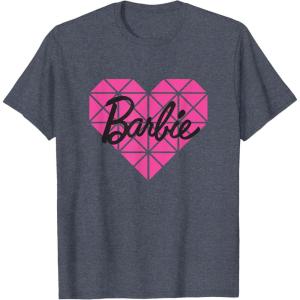 imageBarbie Gemstone Heart TShirtHeather Blue