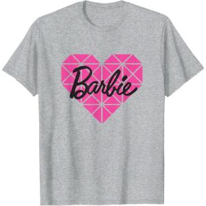 imageBarbie Gemstone Heart TShirtHeather Grey