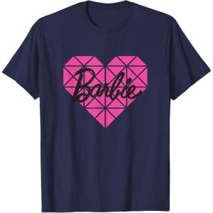 imageBarbie Gemstone Heart TShirtNavy Blue