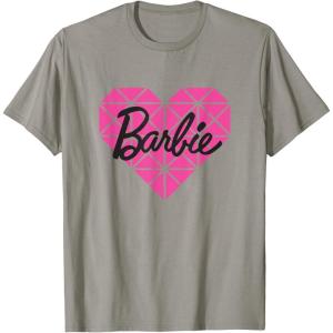 imageBarbie Gemstone Heart TShirtSlate Grey