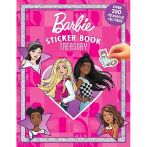 imageBarbie Sticker Book Treasury  Activity Books for kids 350 reusable stickers 96 pages of fun