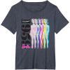 imageBarbie  1959 Original TShirtHeather Blue