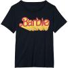 imageBarbie  Comic Book Logo TShirtBlack