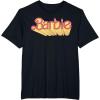imageBarbie  Comic Book Logo TShirtBlack