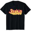 imageBarbie  Comic Book Logo TShirtBlack