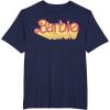 imageBarbie  Comic Book Logo TShirtNavy Blue