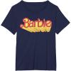 imageBarbie  Comic Book Logo TShirtNavy Blue