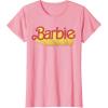imageBarbie  Comic Book Logo TShirtPink