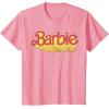 imageBarbie  Comic Book Logo TShirtPink