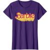 imageBarbie  Comic Book Logo TShirtPurple