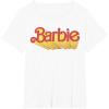 imageBarbie  Comic Book Logo TShirtWhite