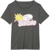 imageBarbie  Hi Its Me Barbie TShirtAsphalt Grey