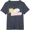 imageBarbie  Hi Its Me Barbie TShirtHeather Blue