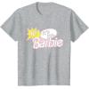 imageBarbie  Hi Its Me Barbie TShirtHeather Grey