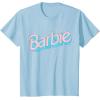 imageBarbie  Pink and Blue Logo TShirtBaby Blue