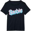 imageBarbie  Pink and Blue Logo TShirtBlack