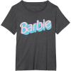 imageBarbie  Pink and Blue Logo TShirtDark Heather Grey