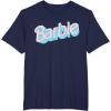 imageBarbie  Pink and Blue Logo TShirtNavy Blue