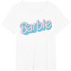 imageBarbie  Pink and Blue Logo TShirtWhite
