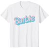 imageBarbie  Pink and Blue Logo TShirtWhite