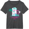 imageBarbie All I Want for Christmas is a Dreamhouse TShirtDark Heather Grey