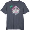 imageBarbie All I Want for Christmas is a Malibu Dreamhouse TShirtHeather Blue