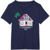 imageBarbie All I Want for Christmas is a Malibu Dreamhouse TShirtNavy Blue