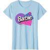 imageBarbie Retro Logo TShirtBaby Blue