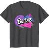 imageBarbie Retro Logo TShirtDark Heather Grey
