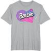 imageBarbie Retro Logo TShirtHeather Grey