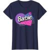 imageBarbie Retro Logo TShirtNavy Blue