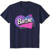 imageBarbie Retro Logo TShirtNavy Blue